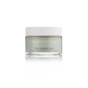 Immortella Clay scrub and mask