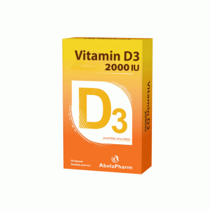 VITAMIN D 2000 CAPS A30 ABELA