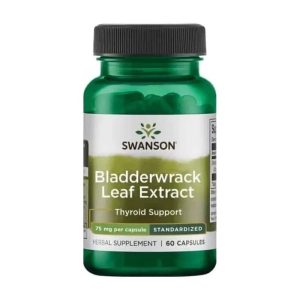 Ekstrakt mjehuraste alge Swanson, 75 mg (60 kapsula)