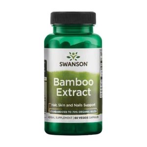 Ekstrakt bambusa Swanson, 300 mg (60 kapsula)