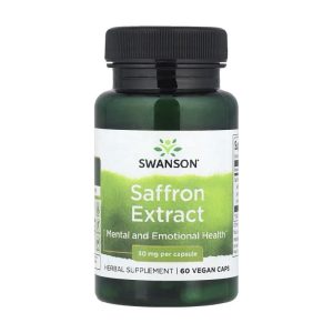 Ekstrakt šafrana Swanson, 30 mg (60 kapsula)