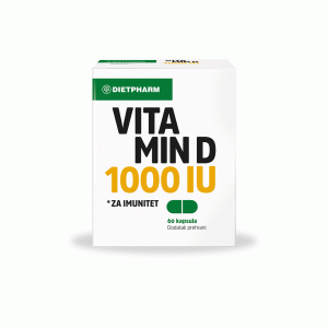 DIETPHARM VITAMIN D 1000IU CAPS A60
