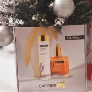 Olival čarobni set -Čarobno mlijeko za tijelo 200ml+Čarobno zlatno ulje 50ml