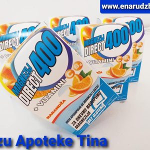 Magnezij 400 Direct +vitamin C i B6 a 20 vrećica Pharmamed