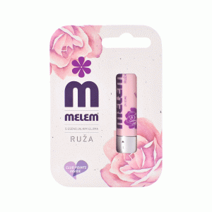 MELEM RUZA za usne 4.5g – njegovanje suhih i ispucale usana