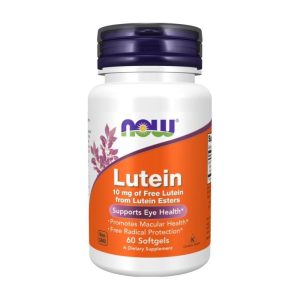 Lutein NOW, 10 mg (60 mekih kapsula)