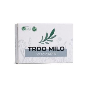 Bio tvrdi sapun s ružmarinom Cvetka (100 g)
