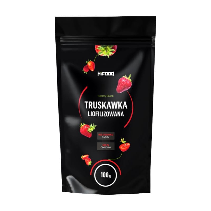 Liofilizirane jagode u kriškama HiFOOD (100 g)