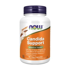 Podrška crijevnoj flori Candida Support NOW (90 kapsula)