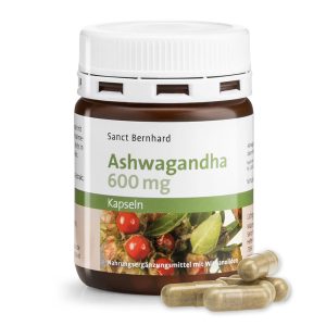 Ashwagandha 600mg, 60 kapsula