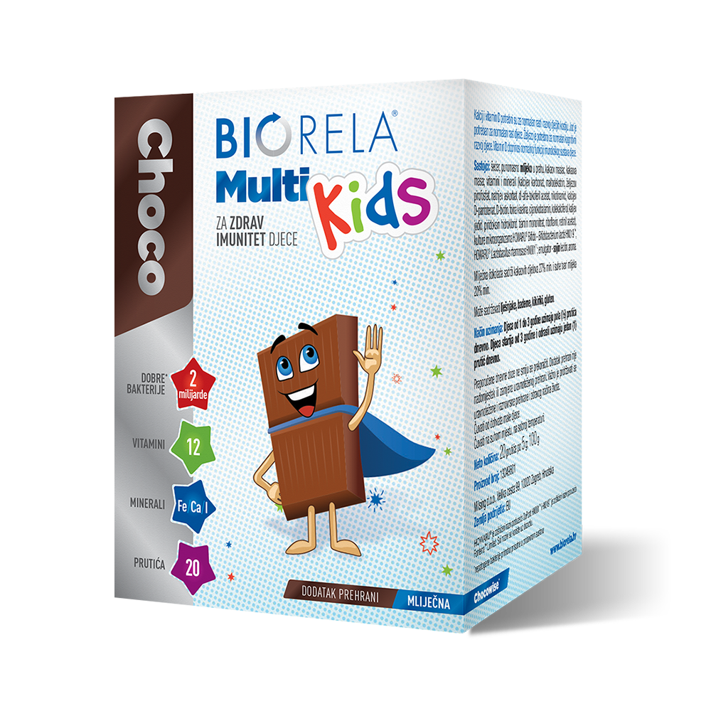 BIORELA CHOCO MULTI KIDS