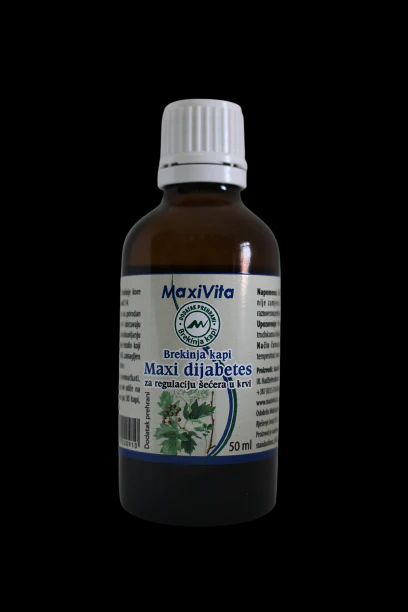 Brekinja kapi za regulaciju šećera u krvi (dijabetes) 50ML MAXIVITA - Slika 2