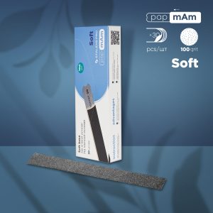Jednokratne papmAm rašpice  (meka baza) Staleks Pro Expert 20, 100 grit (30 kom)