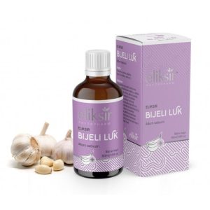Eliksir Bijeli luk 50ml – za probavu, za imuni sistem, za snižavanje holesterola, za a