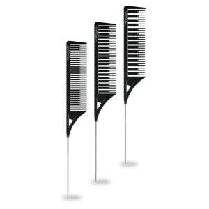 FRAMAR DREAMWEAVER COMB – BLACK češalj za pramenove 3kom