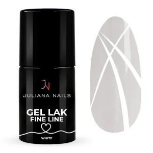 Gel lak Fine Line White 6ml GL200100