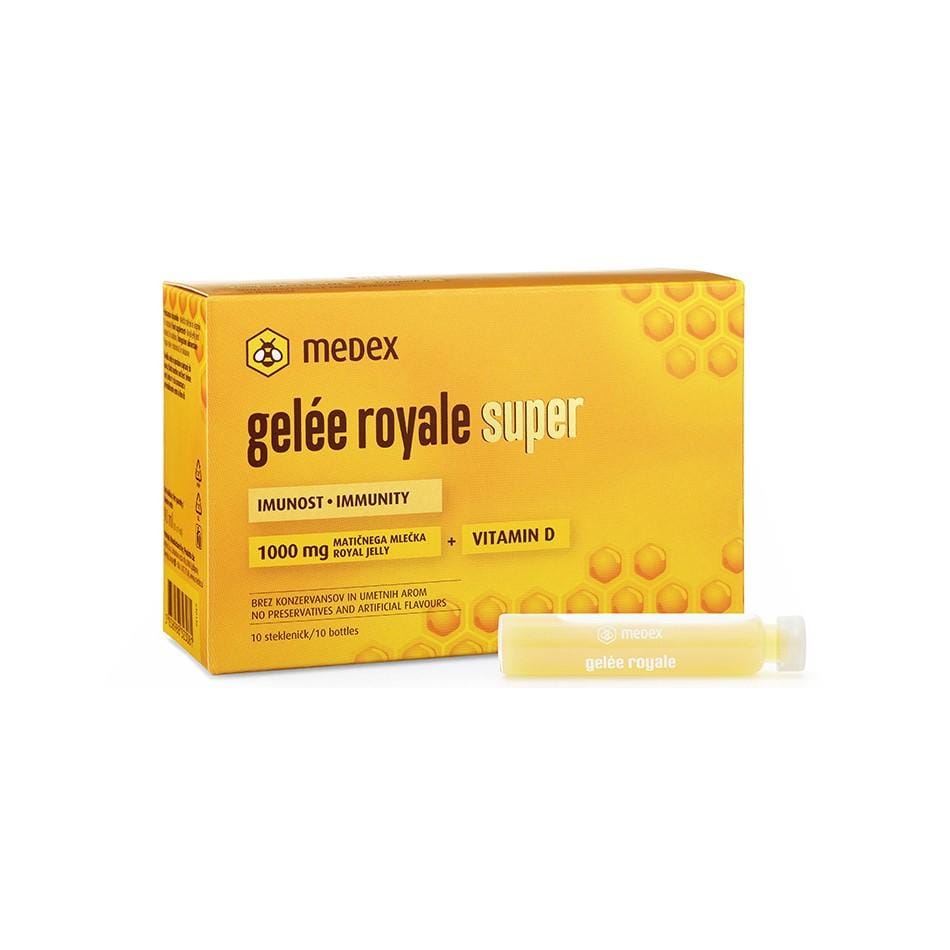 Gelée royale super (s vitaminom D) Medex (10 x 9 ml)