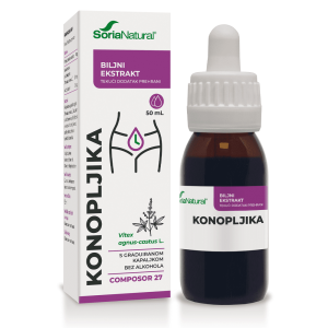 Konopljika kompleks bezalkoholne kapi 50ml Soria Natural