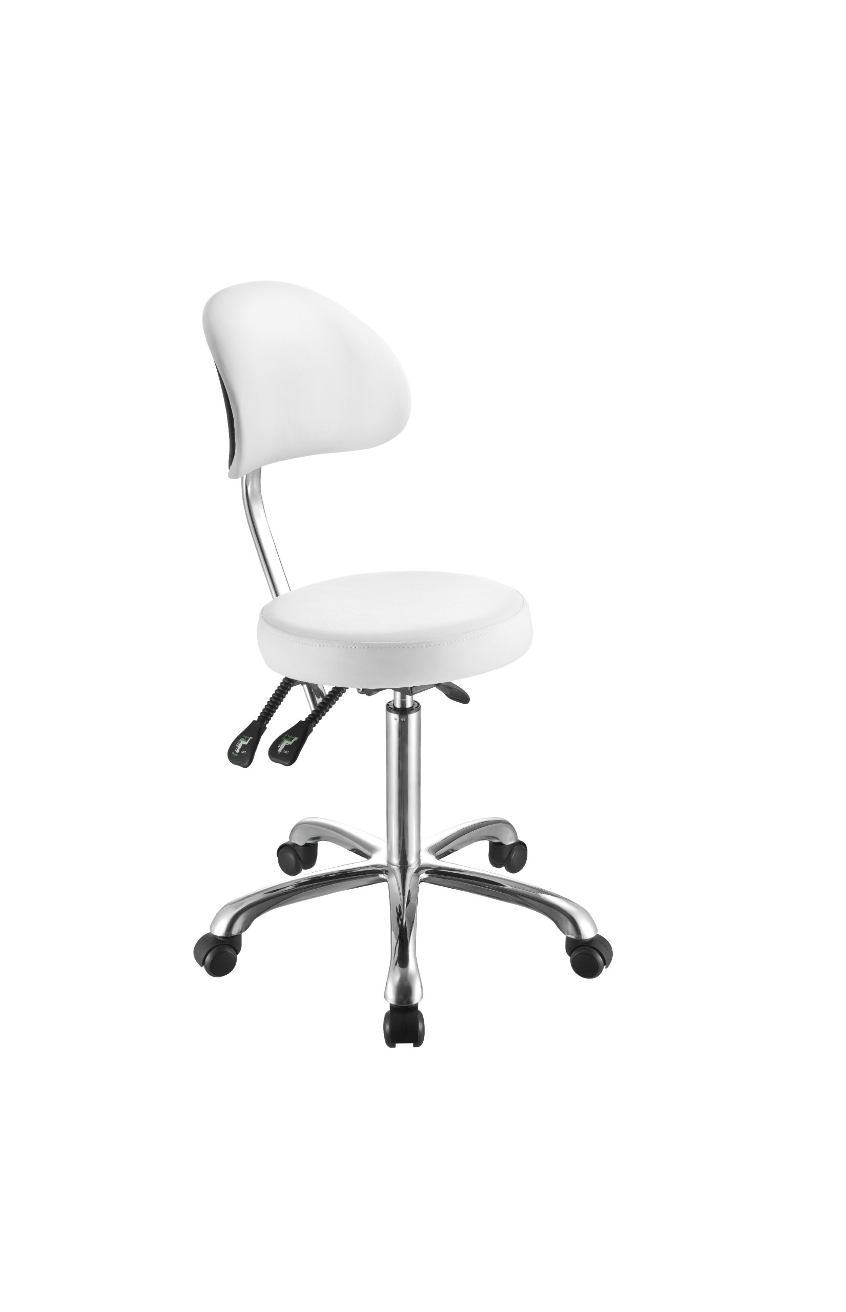 Kozmetička stolica bijela AGRIPINA COMFORT 1025B000