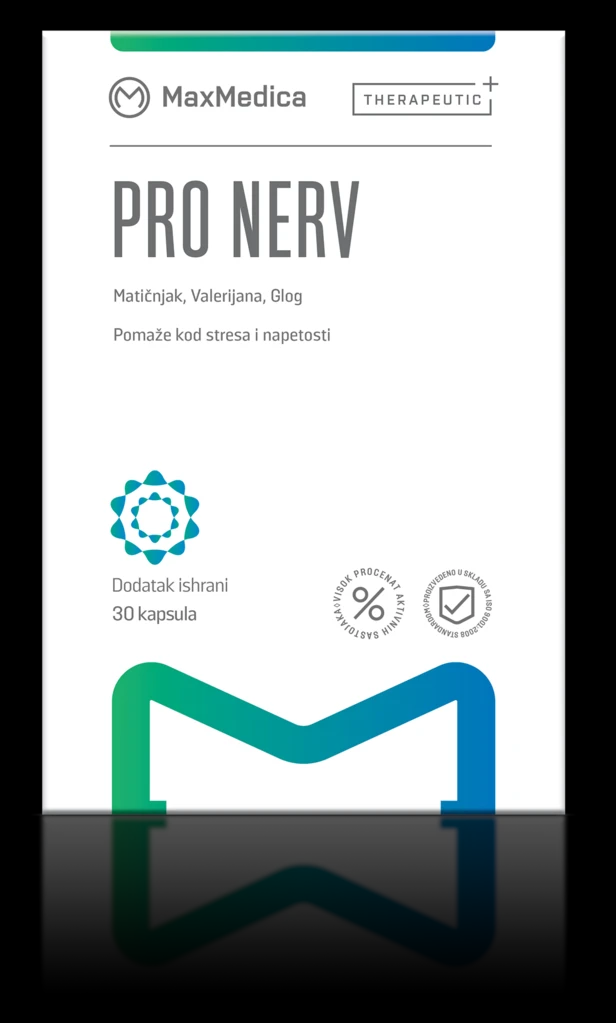 MAXMEDICA Pro Nerv – Prirodna kombinacija za miran san