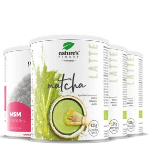Matcha Chai latte + MSM paket