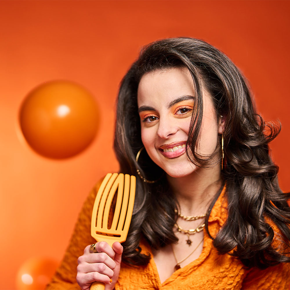 Fingerbrush Combo 90s Party Juicy Orange Medium - Slika 4