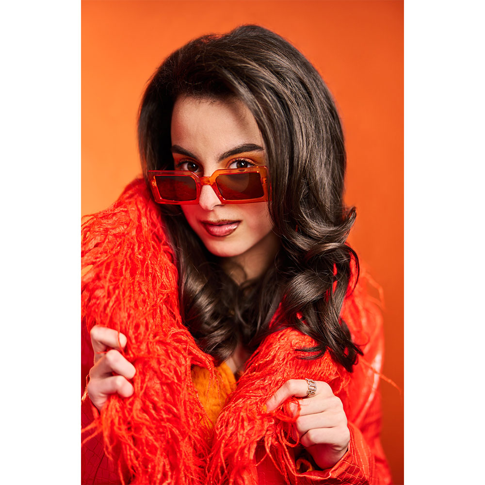 Fingerbrush Combo 90s Party Juicy Orange Medium - Slika 5