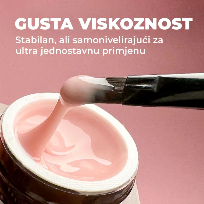 X-press Allround Gel – 30 Sec. – Milky Rose 5g GL100470 - Slika 4