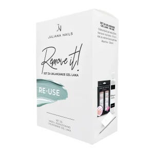 Set za uklanjanje gel laka (trajnog laka) – Re-Use SET003