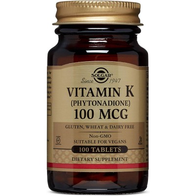 SOLGAR VITAMIN K1 100 MG (A100) - Slika 2