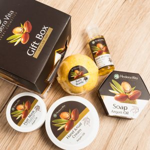 POKLON SET KUTIJA ARGAN 5/1 Hedra Vita