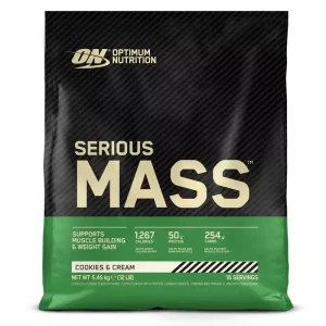Serious mass gainer 5,45kg Čokolada, Optimum Nutrition