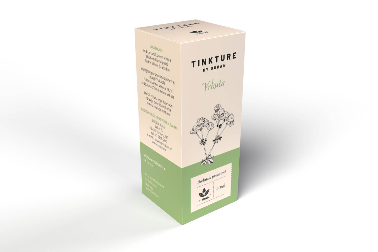Tinkture by Suban – VRKUTA – 50ml - Slika 2