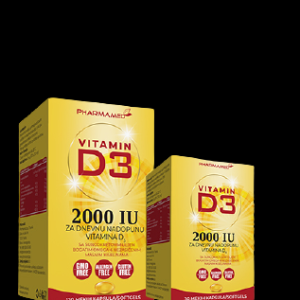 VITAMIN D3 2000 IU A120 PHARMAMED
