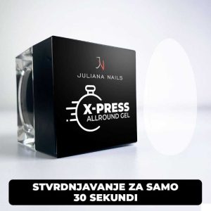 X-press Allround Gel – 30 Sek. – Milky White 50g GL100453