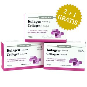 Kolagen kapsule, 2+1 GRATIS