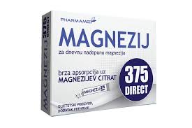 MAGNEZIJ 375 DIRECT, kesice PHARMAMED
