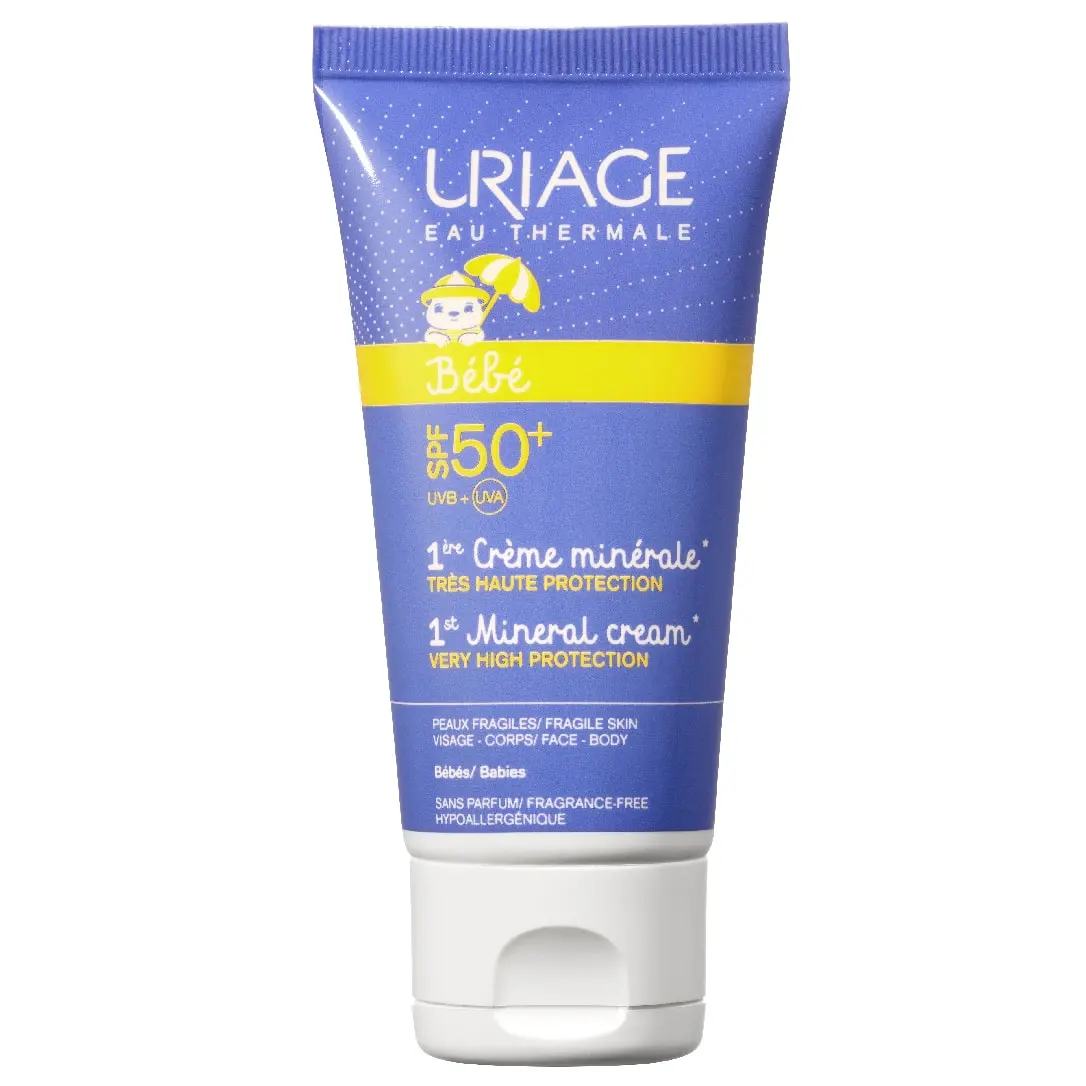 Uriage Bebe Prva mineralna krema SPF50+ 50ml - Slika 2