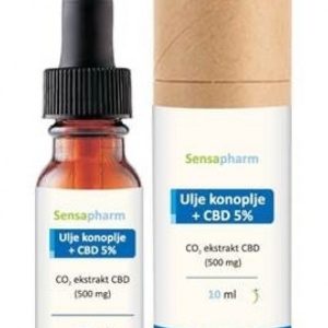 SENSA CBD 5% (u konopljinom ulju) a 10ml kapi