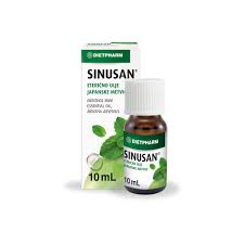 SINUSAN ulje za inhalaciju 10ml Dietpharm – za prevenciju akutnih upala sinusa, za pomoć kod začepljenos