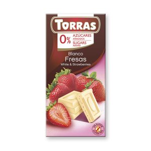 Torras Classic Bijela čokolada s jagodama