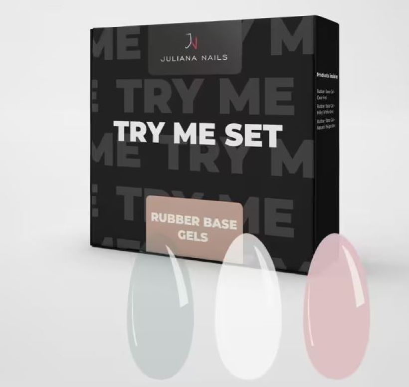 Try Me Set – Rubber Base Gels SET510