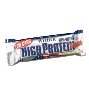 Low Carb High Protein Bar – 50 g okus kikiriki karamela